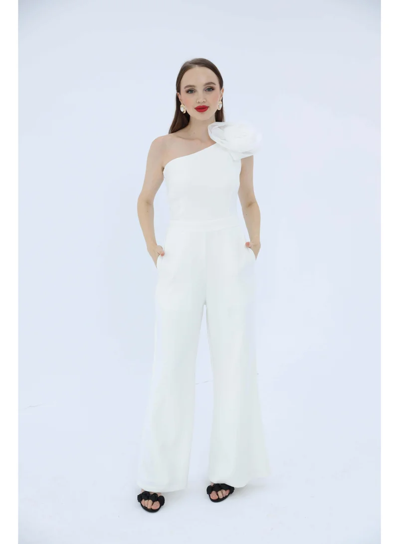 توترندس جامبسوت ابيض بكم واحد